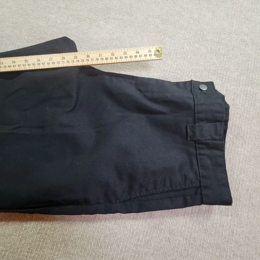 Brahma‎ Carpenter Pants Men's 39X29 Black Workpants Flat Front Straight Canvas